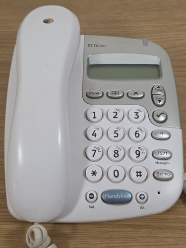 Decor corded landline phone - bt,