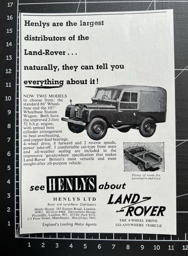 Land rover 1956 - land, cutting