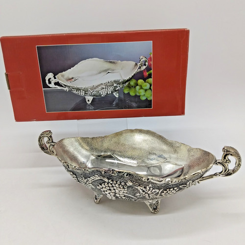 Silver plated grape vine - silver,
