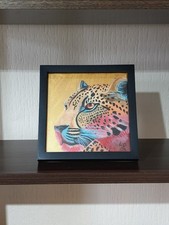 Framed Acrylic Painting. 9" X