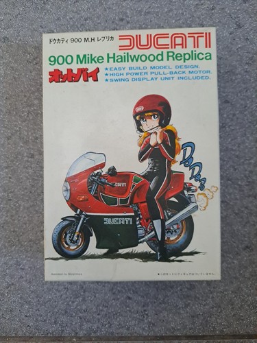 Bandai model kit ducati 900 - bandai, kit-