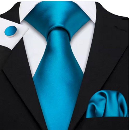 Blue set 100 - silk, with