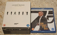The James Bond Collection 1-24 & No time to die Blu ray