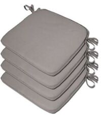 Luxury Removable Tie On Chair Seat Cushions Pads Garden Dining Kitchen