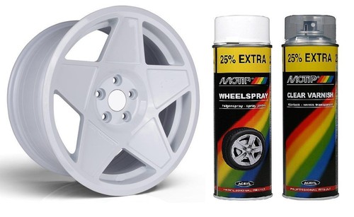 Gloss white lacquer alloy - gloss, white+lacquer