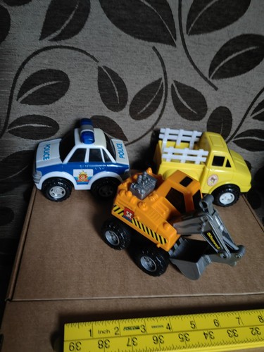 Vintage 90s police car farm - vintage,