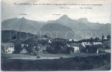 Antique Postcard French Alps