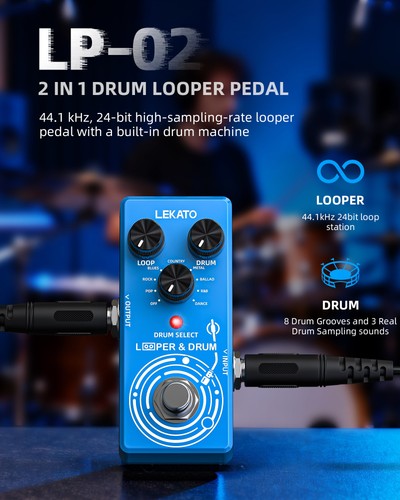 Lekato drum looper guitar - drum,