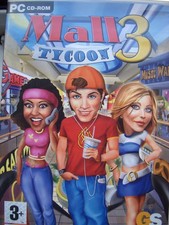 MALL TYCOON  3---SHOPPING MALL SIMULATION---PC CD