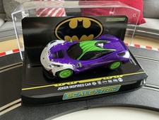 Scalextric C4142 Joker Inspired Car - Purple/Green Immaculate Condition 