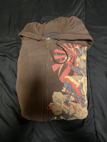 Marc ecko hoodie samurai demon - hoodie,