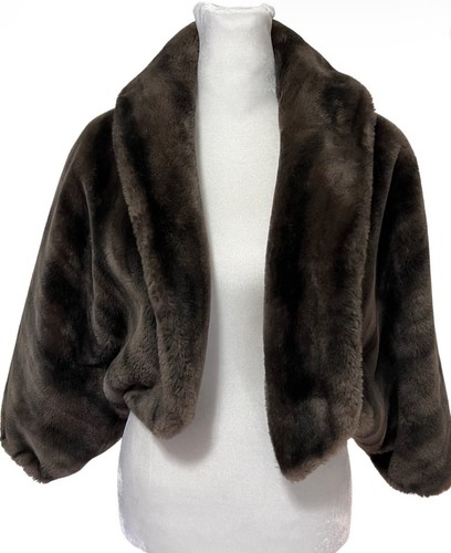 Vintage brown faux - vintage,