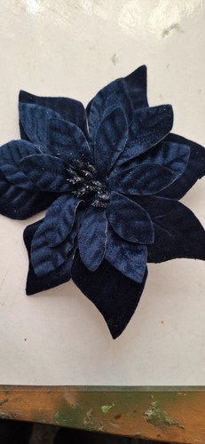 Hair flower clip large - flower,
