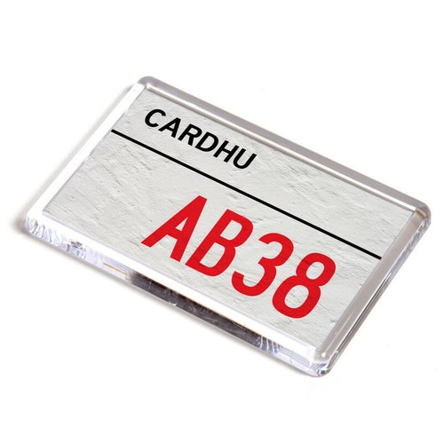Fridge magnet cardhu - fridge,
