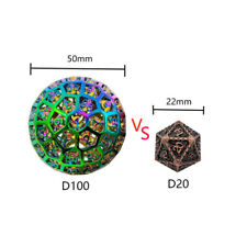 100 Sided Metal Dice Hollow