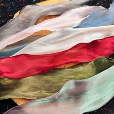 Wired Curly Organza Ribbon