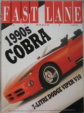 FAST LANE March 1989 featuring Audi Quattro, Porsche 944, Alpina B10, Hartge H5