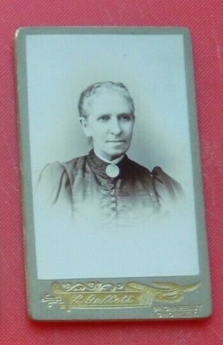 Small cdv lady gabbott - cdv,