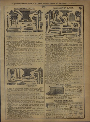 1913 paper blacksmith - 1913, ad