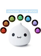 Night Light for Kids, Cute Lamp Dumpling Light Birthday Gifts for Girls Boys, 