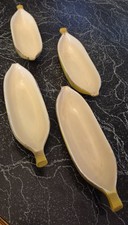 Vintage Banana Boat Dishes Set