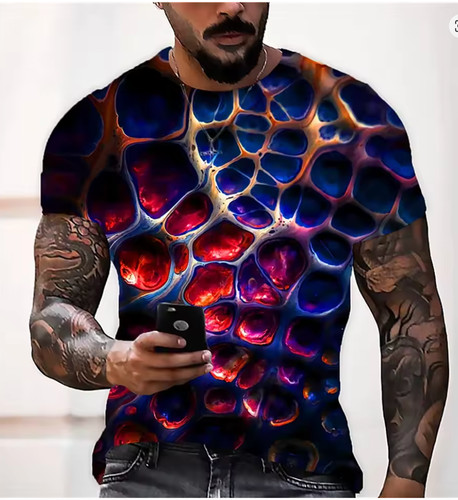 Mens optical illusion t - illusion,