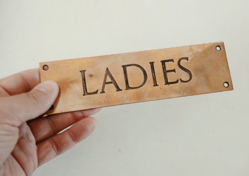 Vintage ladies brass - ladies,