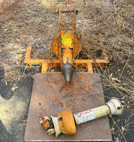 Manual pto cone auger log - manual,