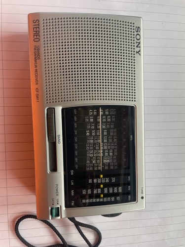 Sony icf sw11 portable - icf-sw11, stereo