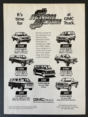 1989 gmc truck - 1989, cash