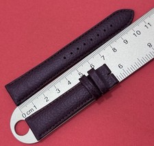 Hirsch Kansas 18mm Dark Brown Leather Watch Strap, Elegant And Durable