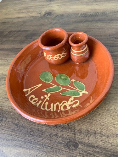 Spanish terracotta aceitunas - spanish,