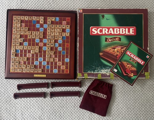 Scrabble deluxe edition - edition, board
