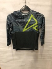 ALTURA KIDS SPARK LONGSLEEVE MTB JERSEY - OLIVE - AGE 7-8