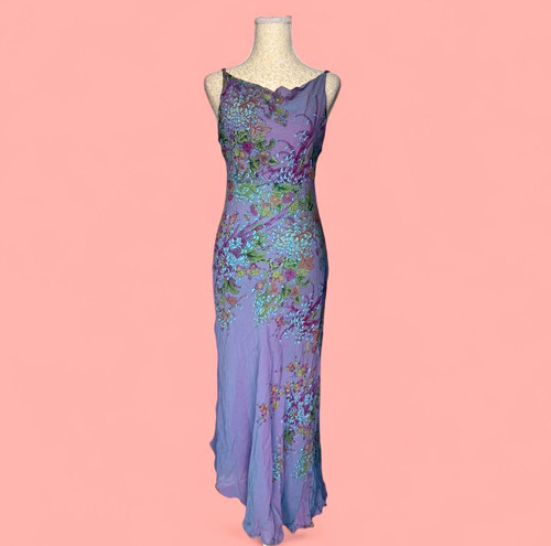Rene derhy purple lilac floral - derhy,