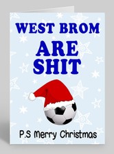 West Brom Christmas Card Funny