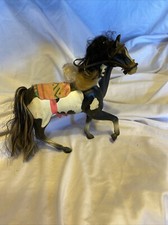 Indian Pony With Cloth Saddle