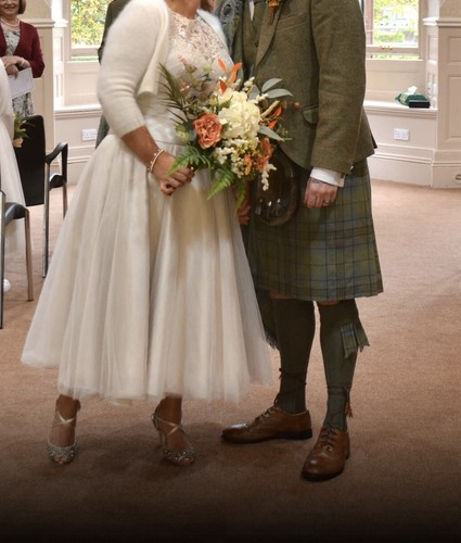 Tea length wedding dress - tea,