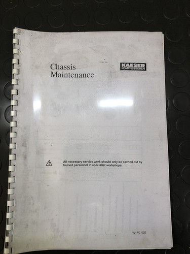 Kaeser screw compressor - kaeser, chasis