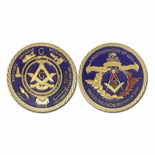FREEMASONRY MASONIC 1oz - 24ct