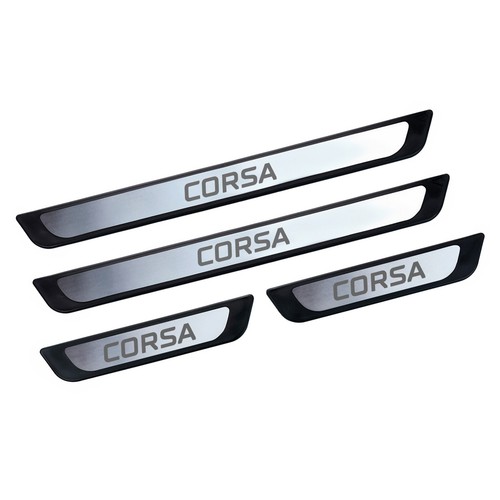Door sills protector - door, opel