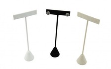 Pack of 2 Stud / Drop Earring T Display Stand (14.5cm tall) Jewellery Holder