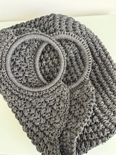 ✿ Zara Gray Woven Raffia