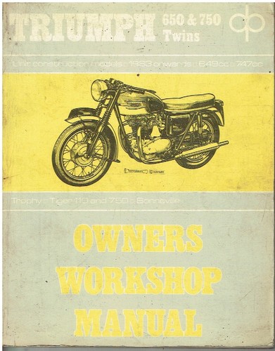 Triumph tr6 trophy tiger 110 - tr6,