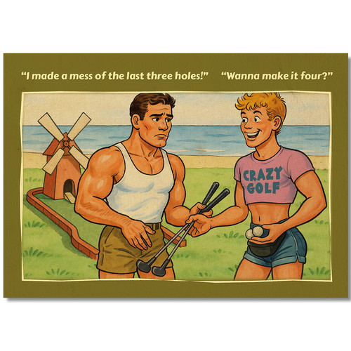 Gay postcard inspired - , by