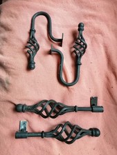 Set of Twisted Wrought Iron