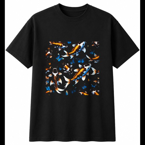 Detailed koi butterfly - detailed,