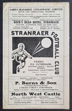 Stranraer v ES Clydebank  -