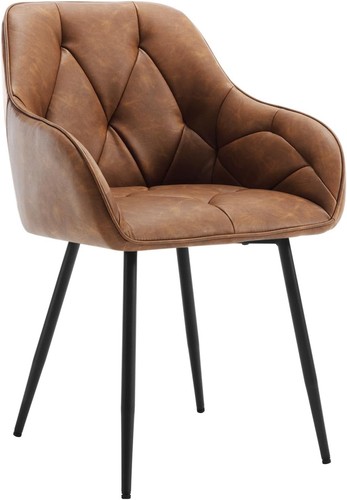 Piece dining chairs faux - 2,