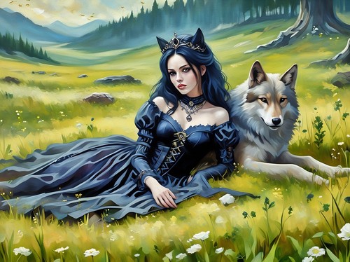 Goth greeting card goths - goth,